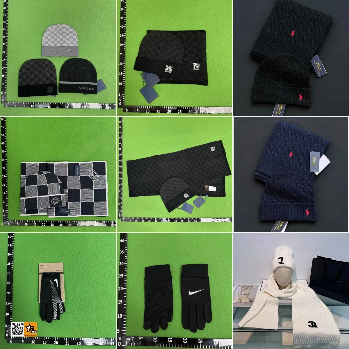 Hats and scarves off-season clearance collection