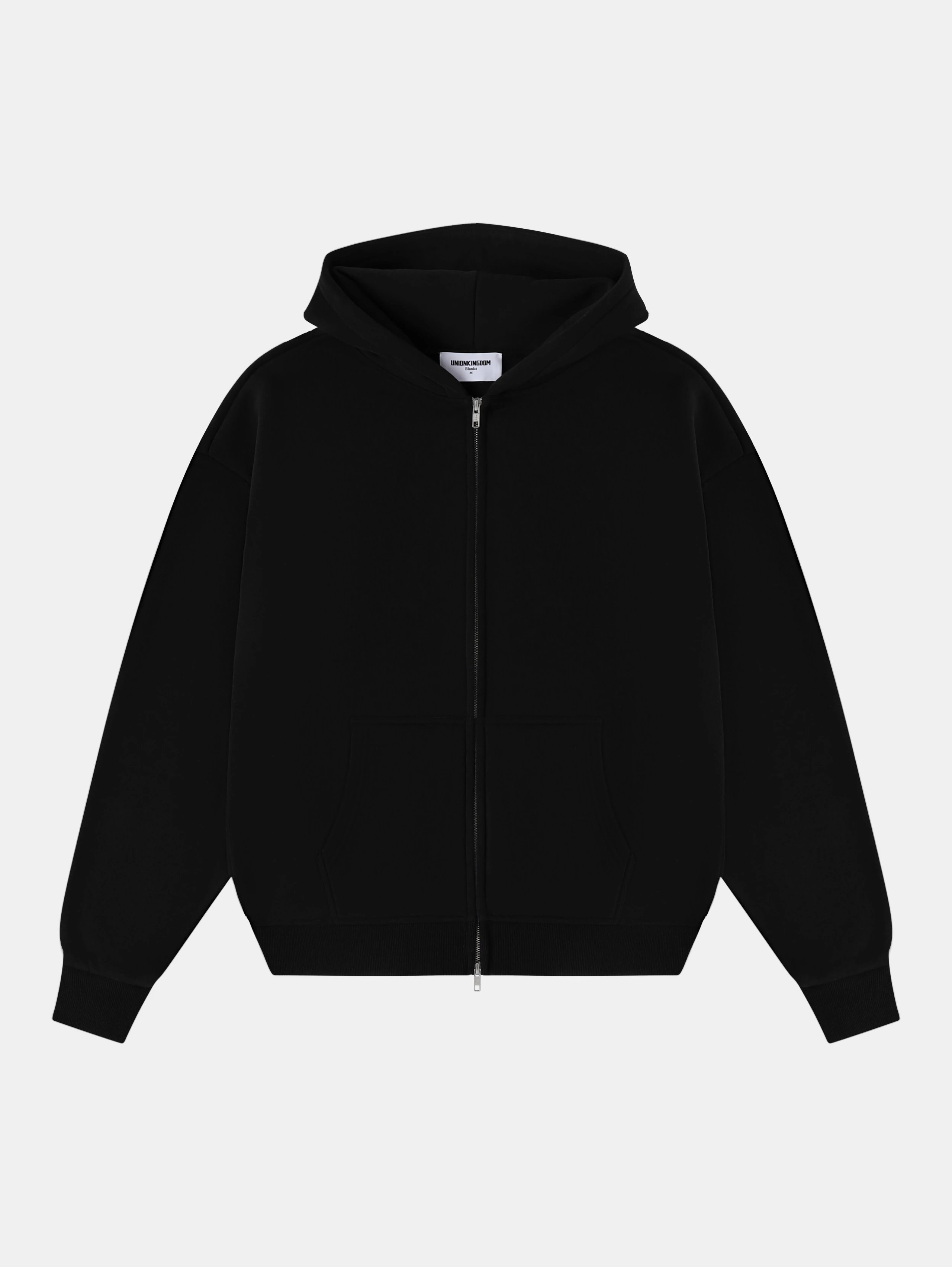 Black Zipper Jacket with YKK Double Zipper