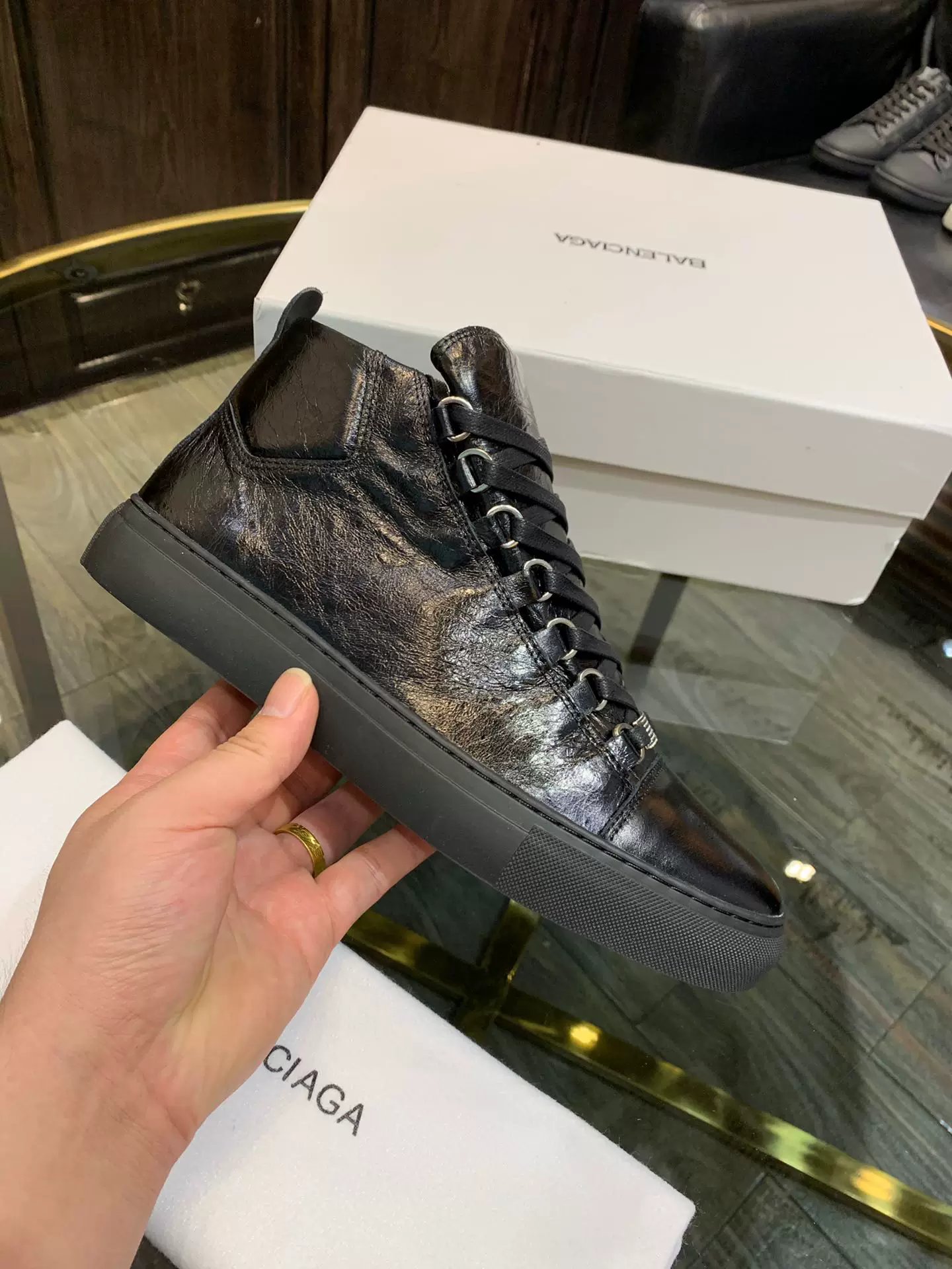 Black high top