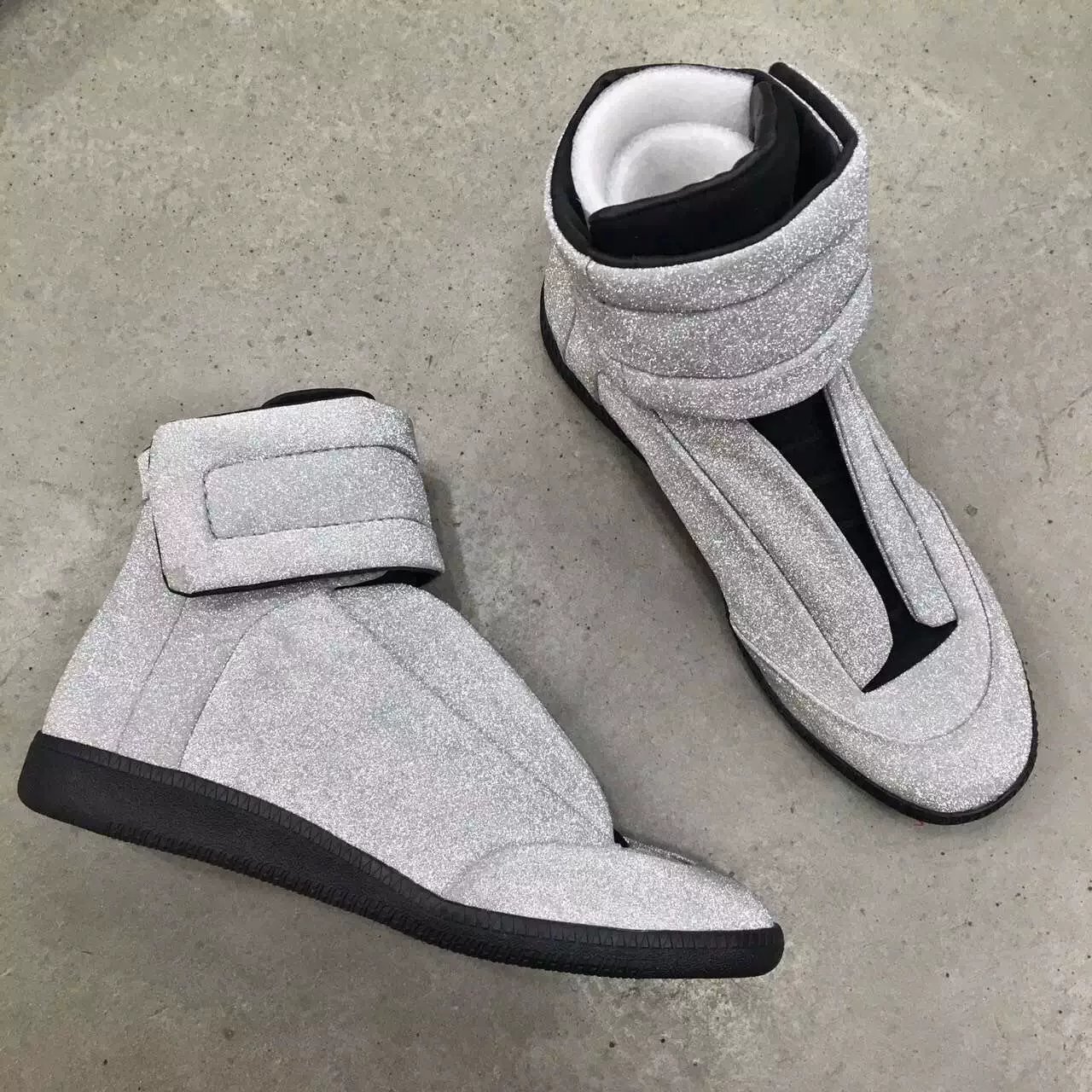 silver black