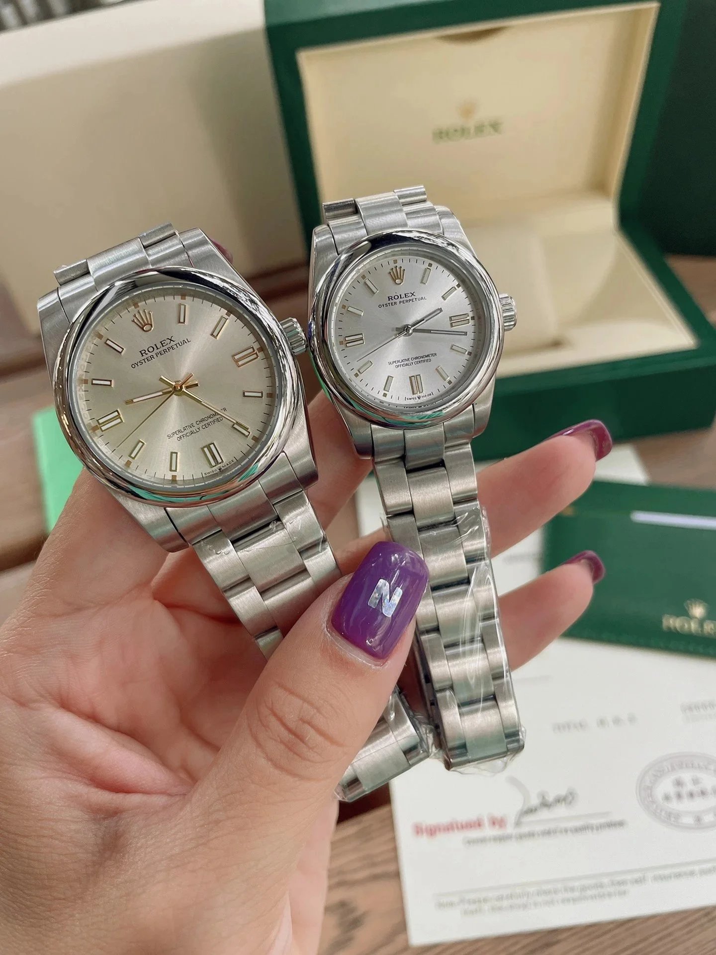 Log Style Steel Watch product detail 5