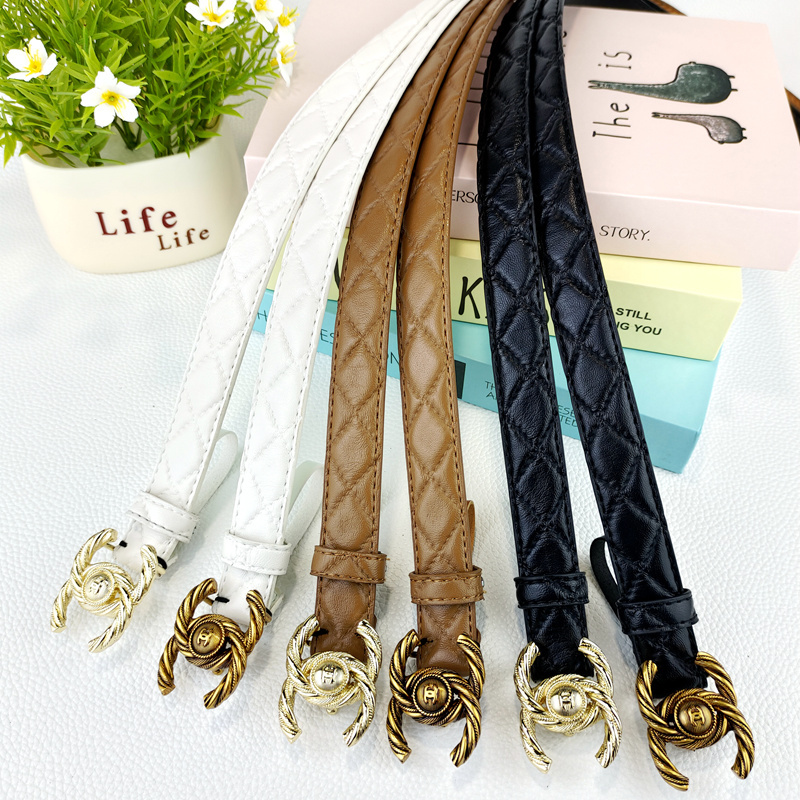 Chanel 3D woven leather belt