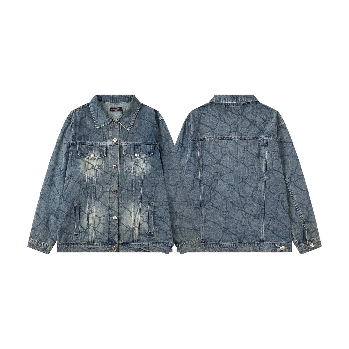 LV Monogram Denim Jacket product detail 1