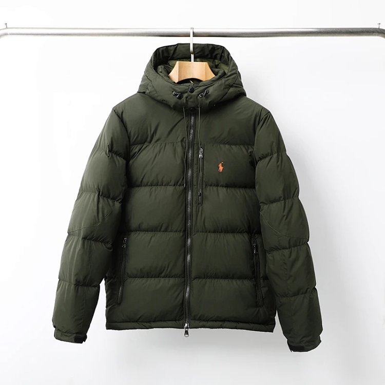 Polo Hooded Down Jacket product detail 1