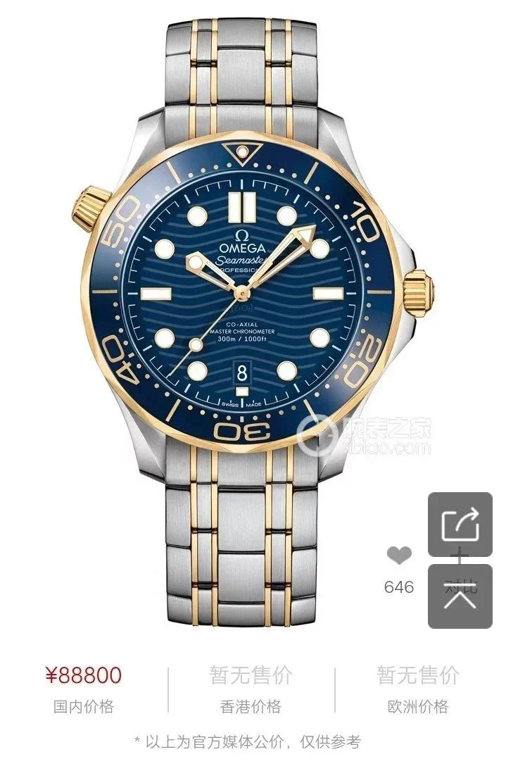 Omega Seamaster Watch product detail 6