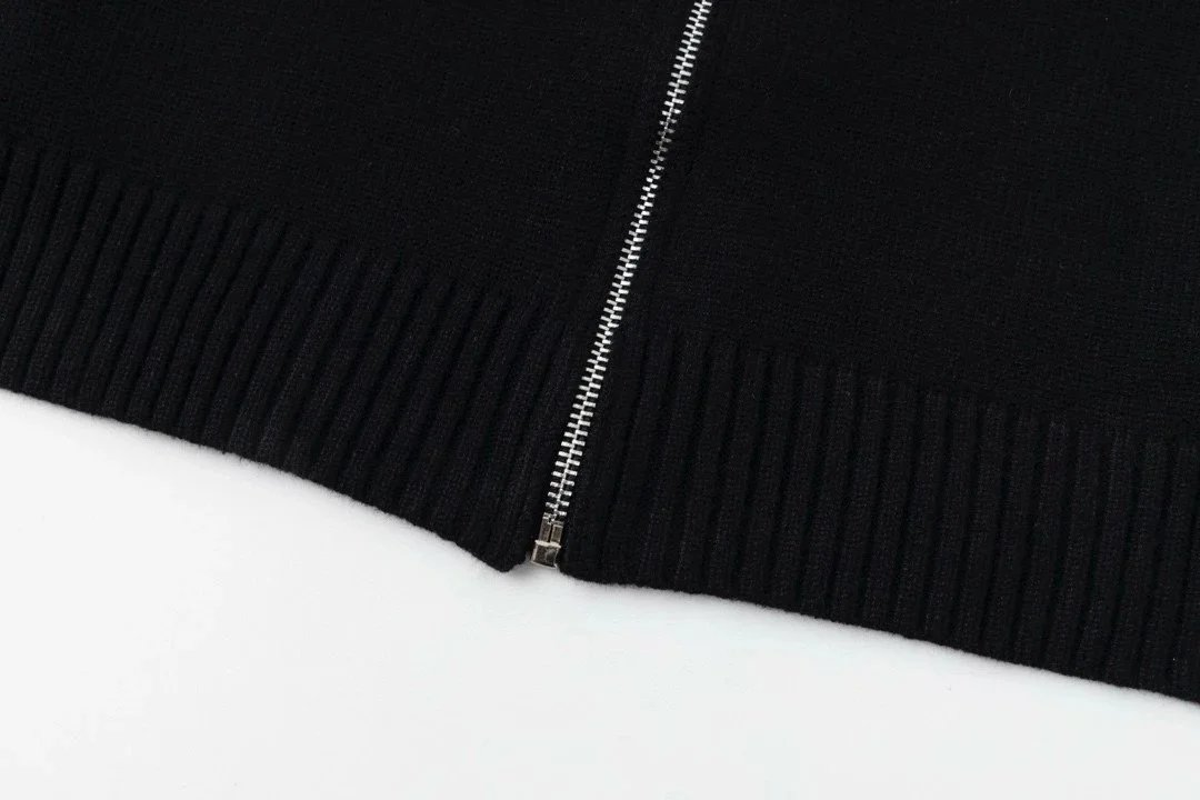 Prada Logo Zip Cardigan product detail 8
