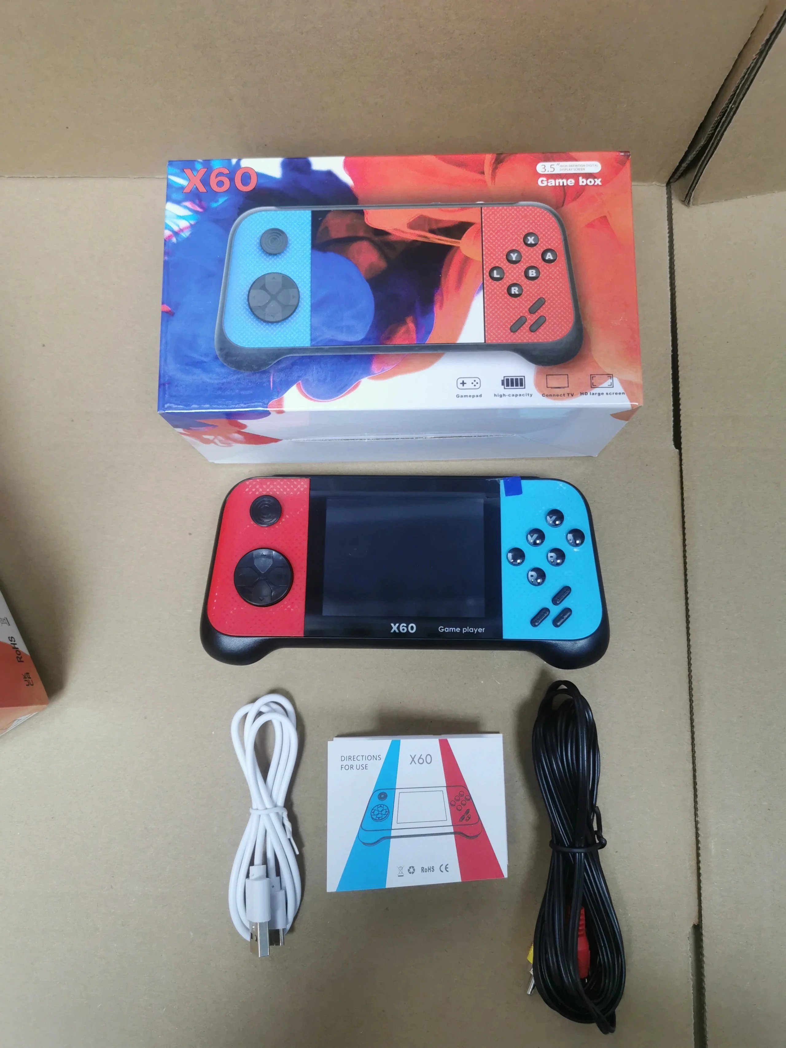 X60 Game Console product detail 2