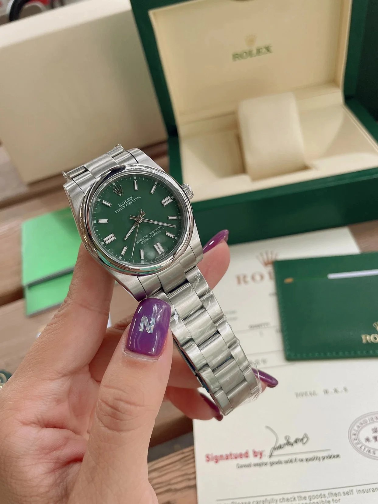 Log Style Steel Watch product detail 13
