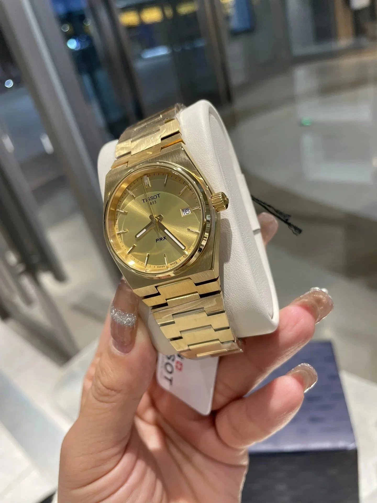 Quartz Steel Couple Watch product detail 19