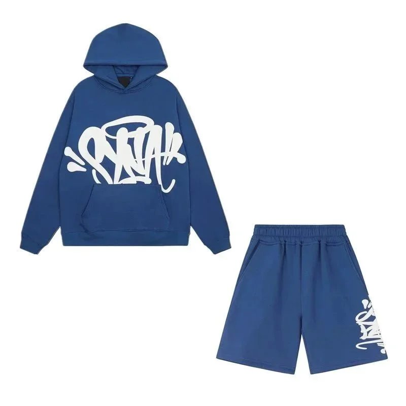 Graffiti Hoodie Shorts Set product detail 10