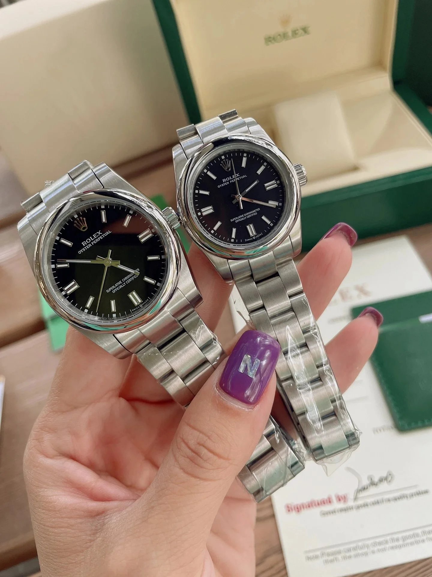 Log Style Steel Watch product detail 1
