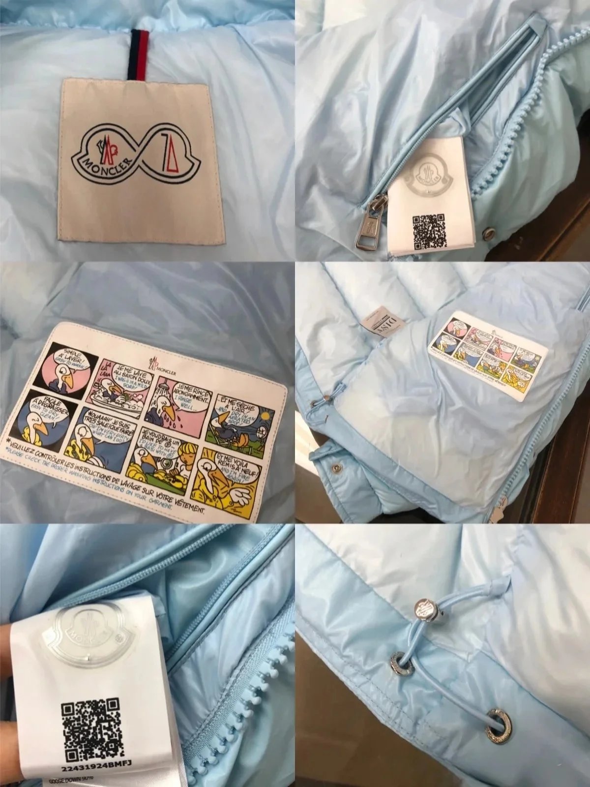 Moncler Hooded Puffer Jacket product detail 1
