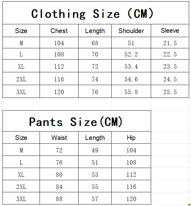 Casual T-Shirt Shorts Set product detail 1