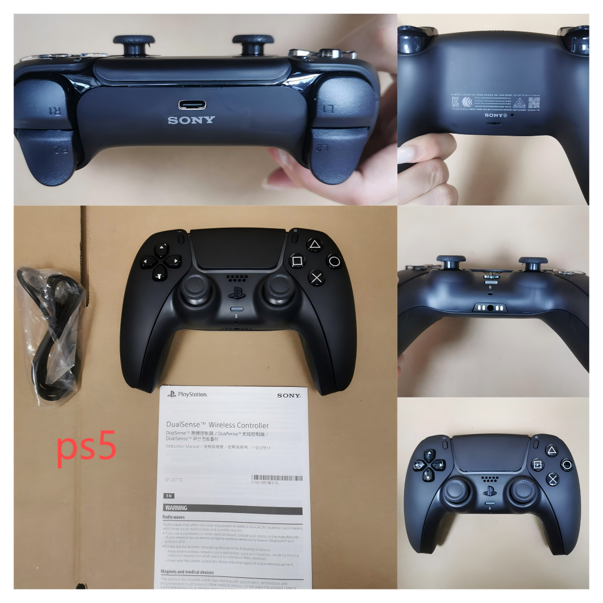 PS5 DualSense Wireless Controller product detail 1
