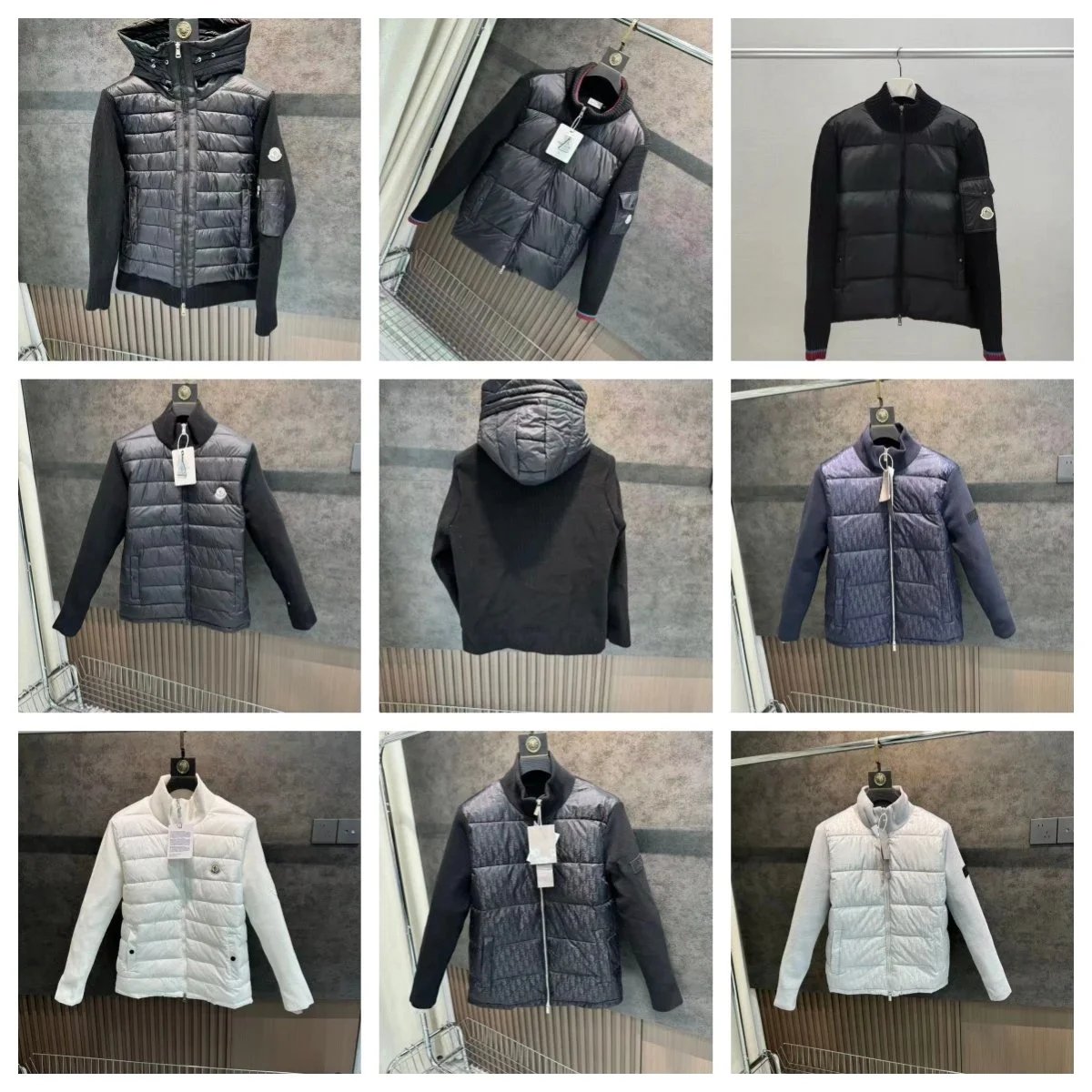 Down Jackets Multiple Styles