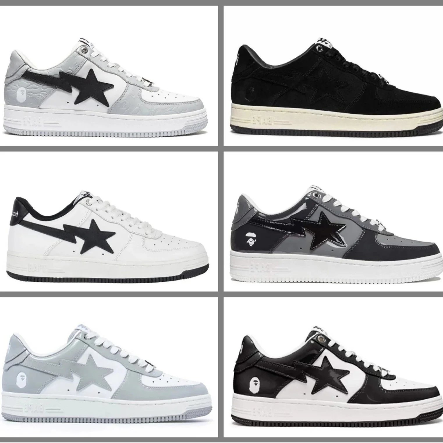 Bape Sta Sneakers Multiple Styles