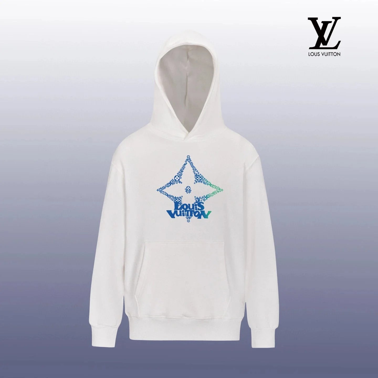 Louis Vuitton Printed Hoodie