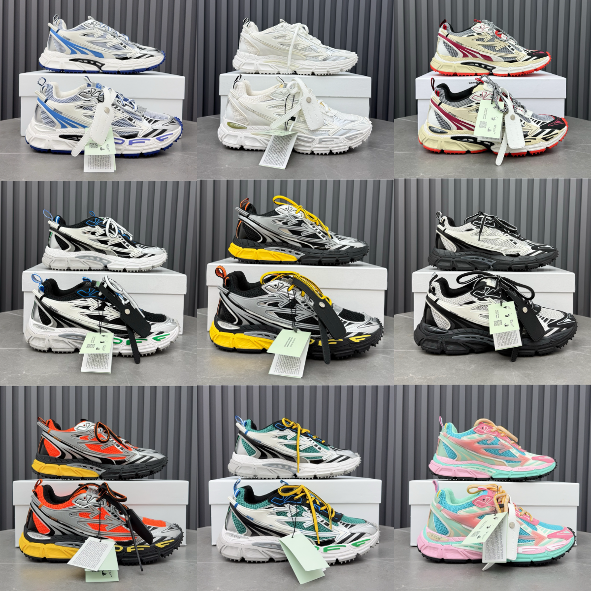 Off-White Sneakers Multiple Styles