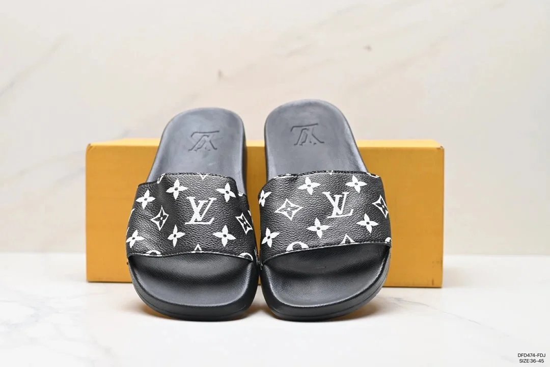 Louis Vuitton Monogram Slides