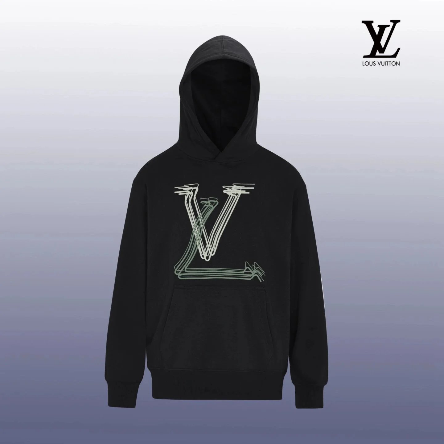 Louis Vuitton Logo Hoodie
