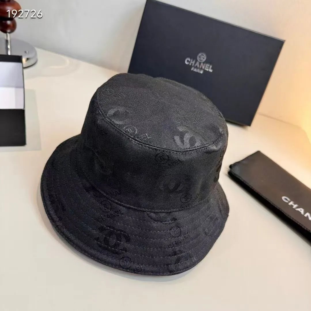 Chanel Hats CC Monogram Bucket Hat — 2