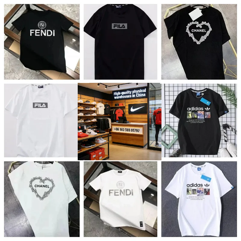 With a wave of short sleeves, Hua (first-class quality and complete labels)