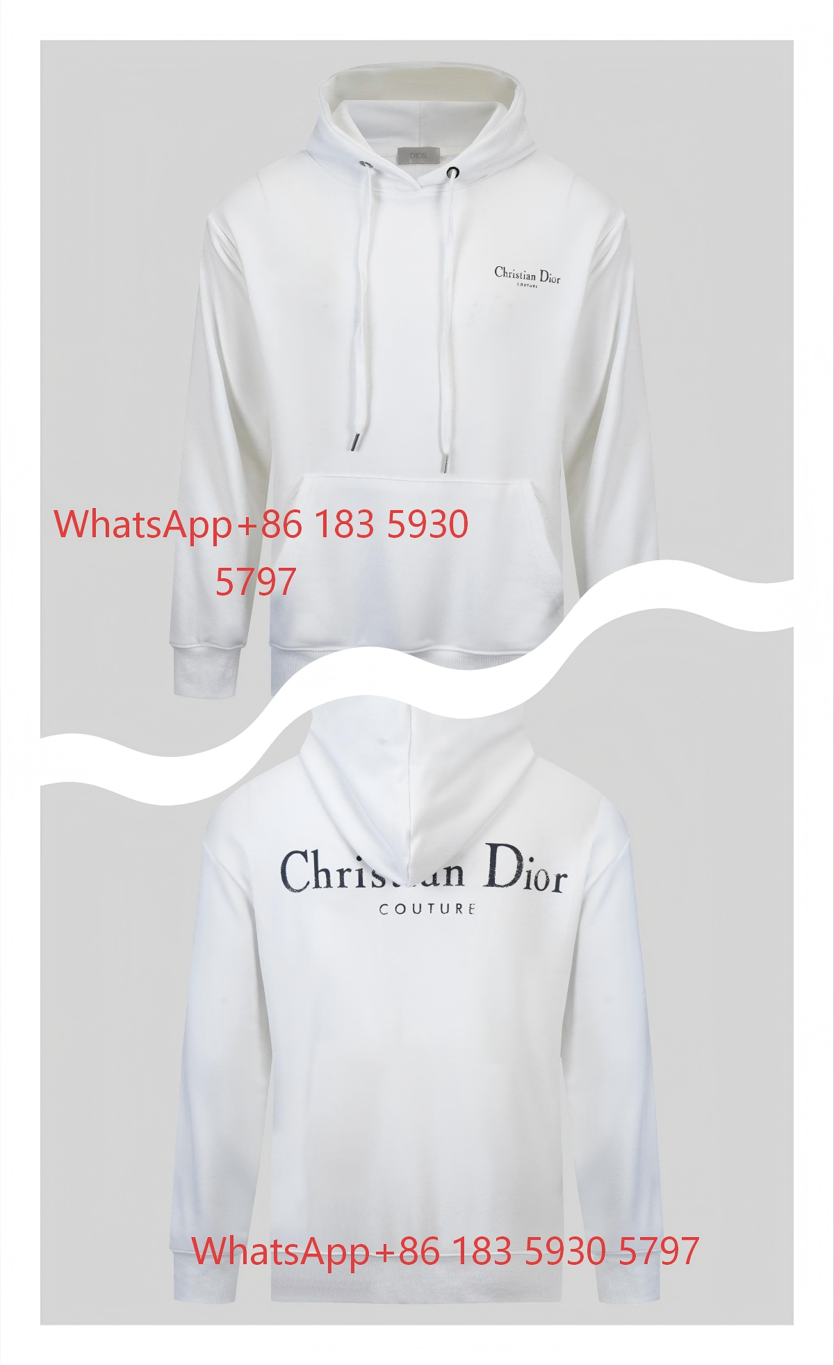 New Hoodie - White