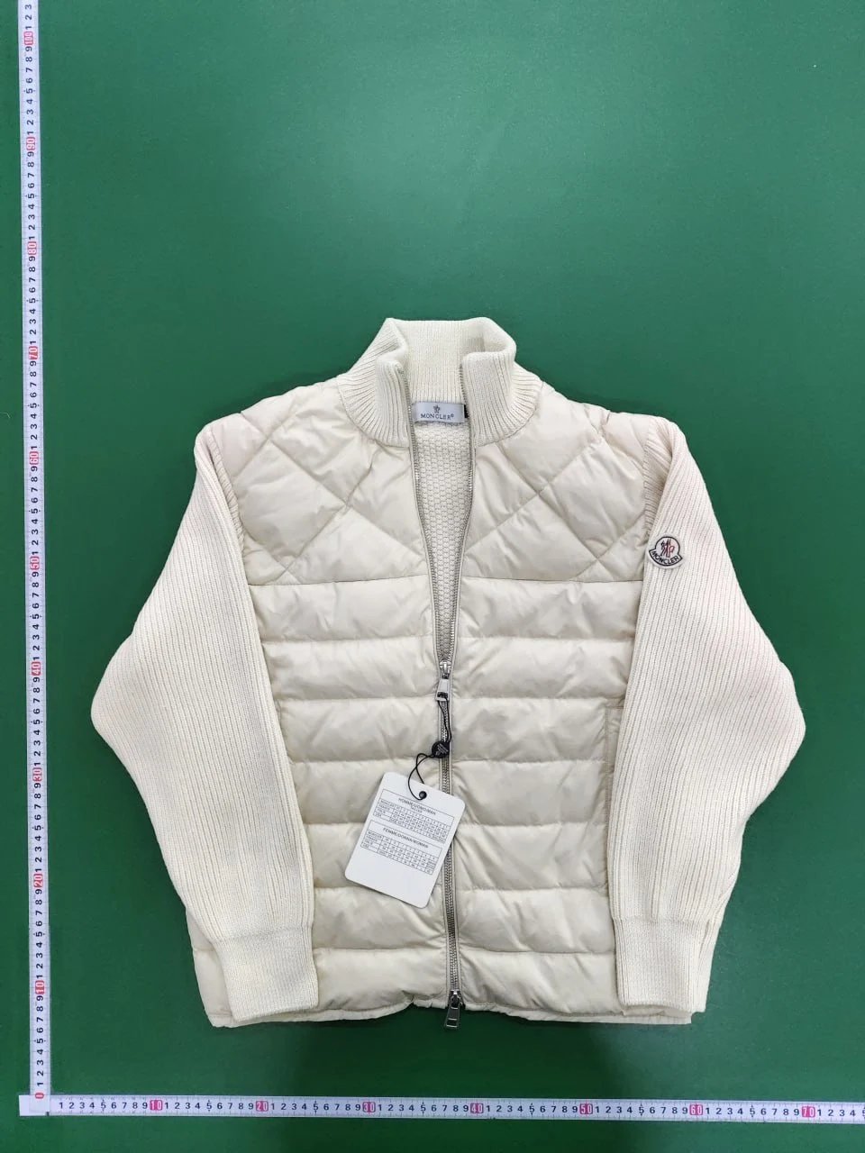 Saint Alexander Tracksuits Zip-up hoodie and jogger tracksuit — Moncler-knitted down jacket white