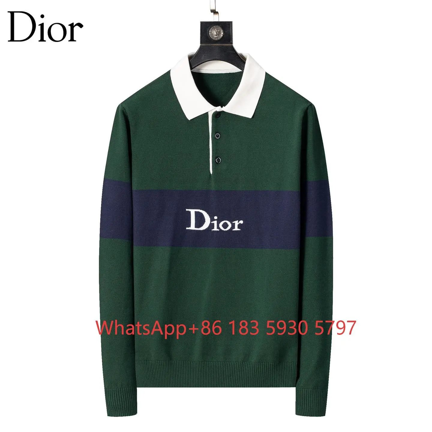 New Polo Long Sleeve - Green