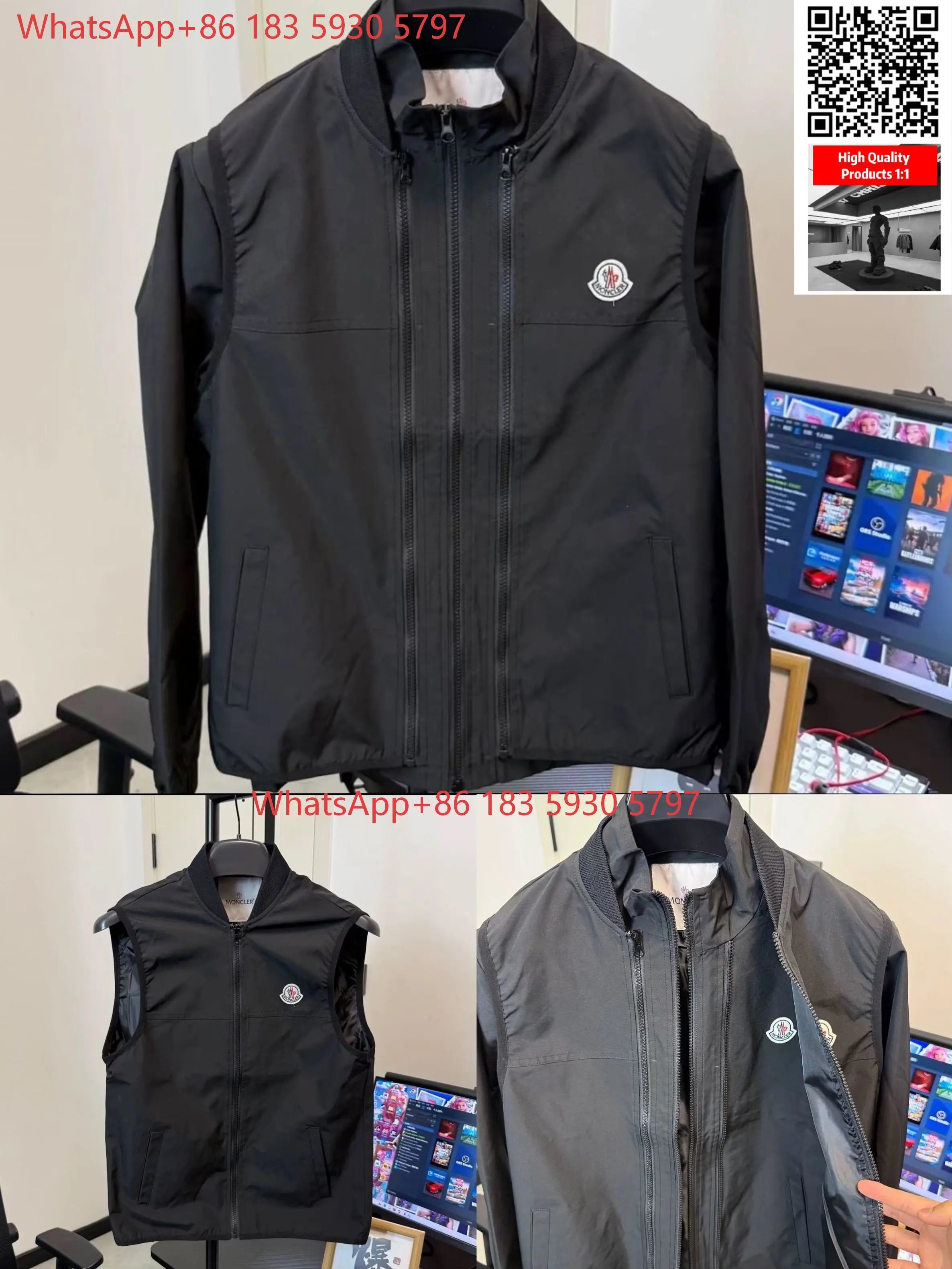 Moncler Mixed puffer jackets and tracksuit sets image 13