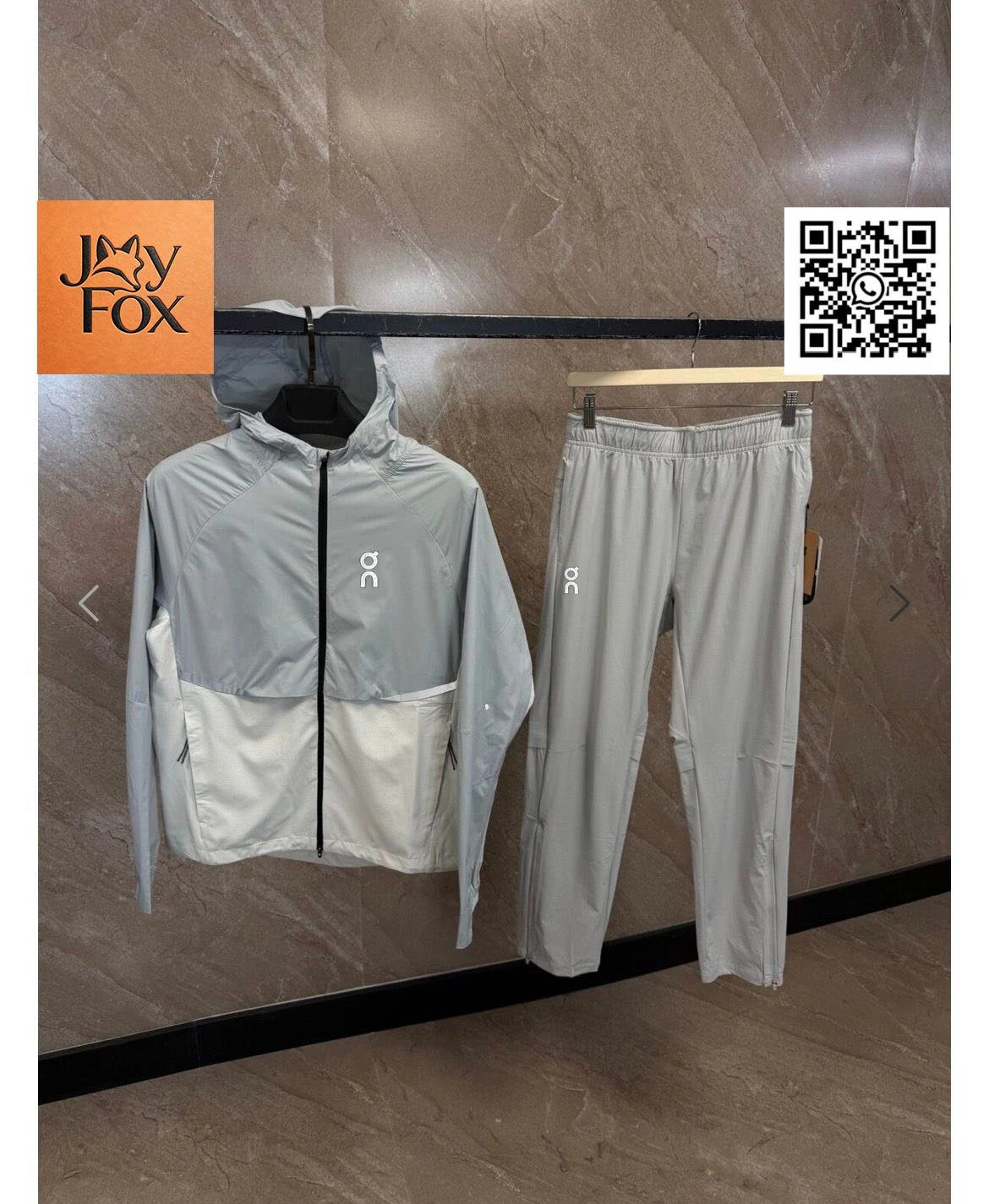 On Tracksuit Set 2-Piece Grey