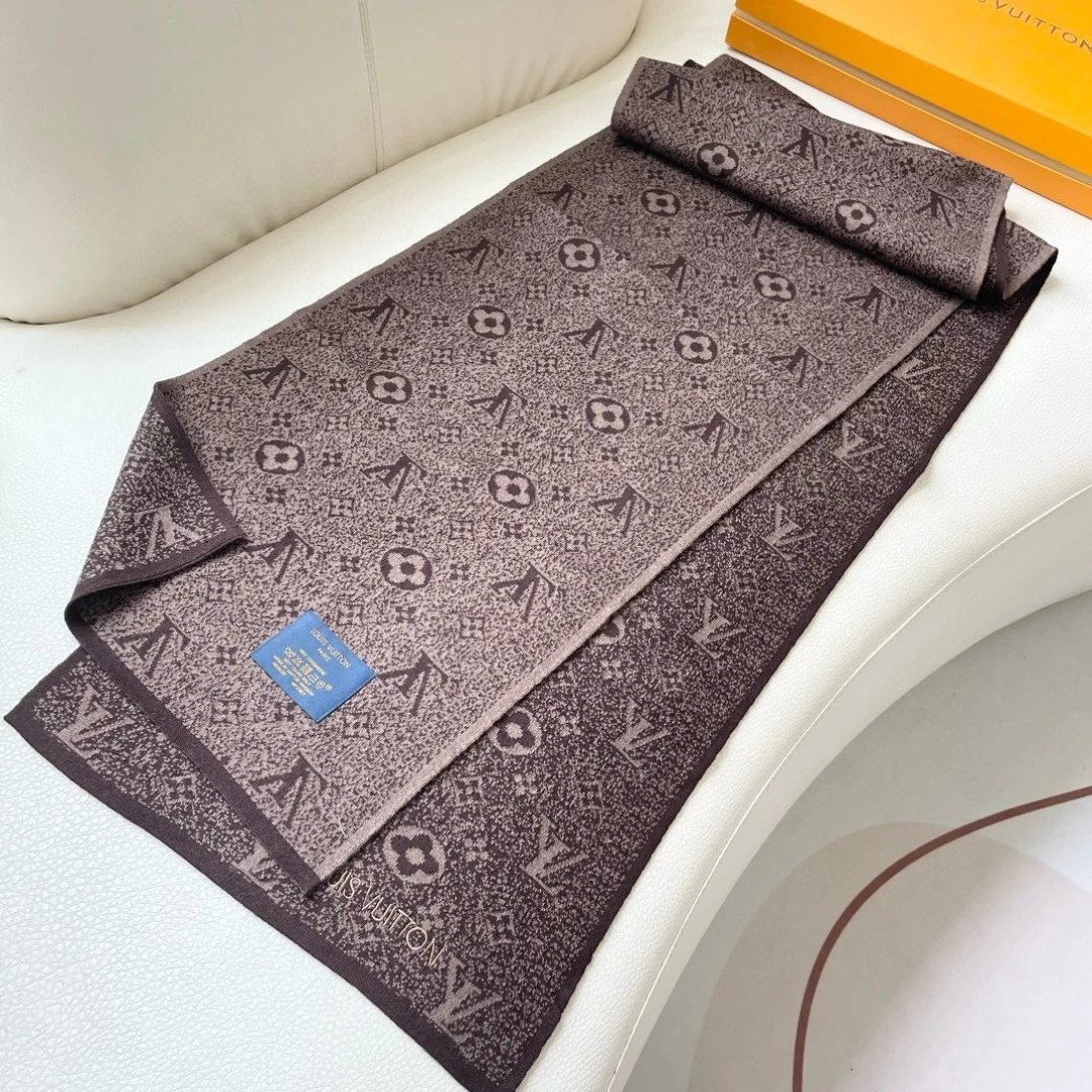 Louis Vuitton Cashmere Scarf Ver.G — Zdjęcie 6