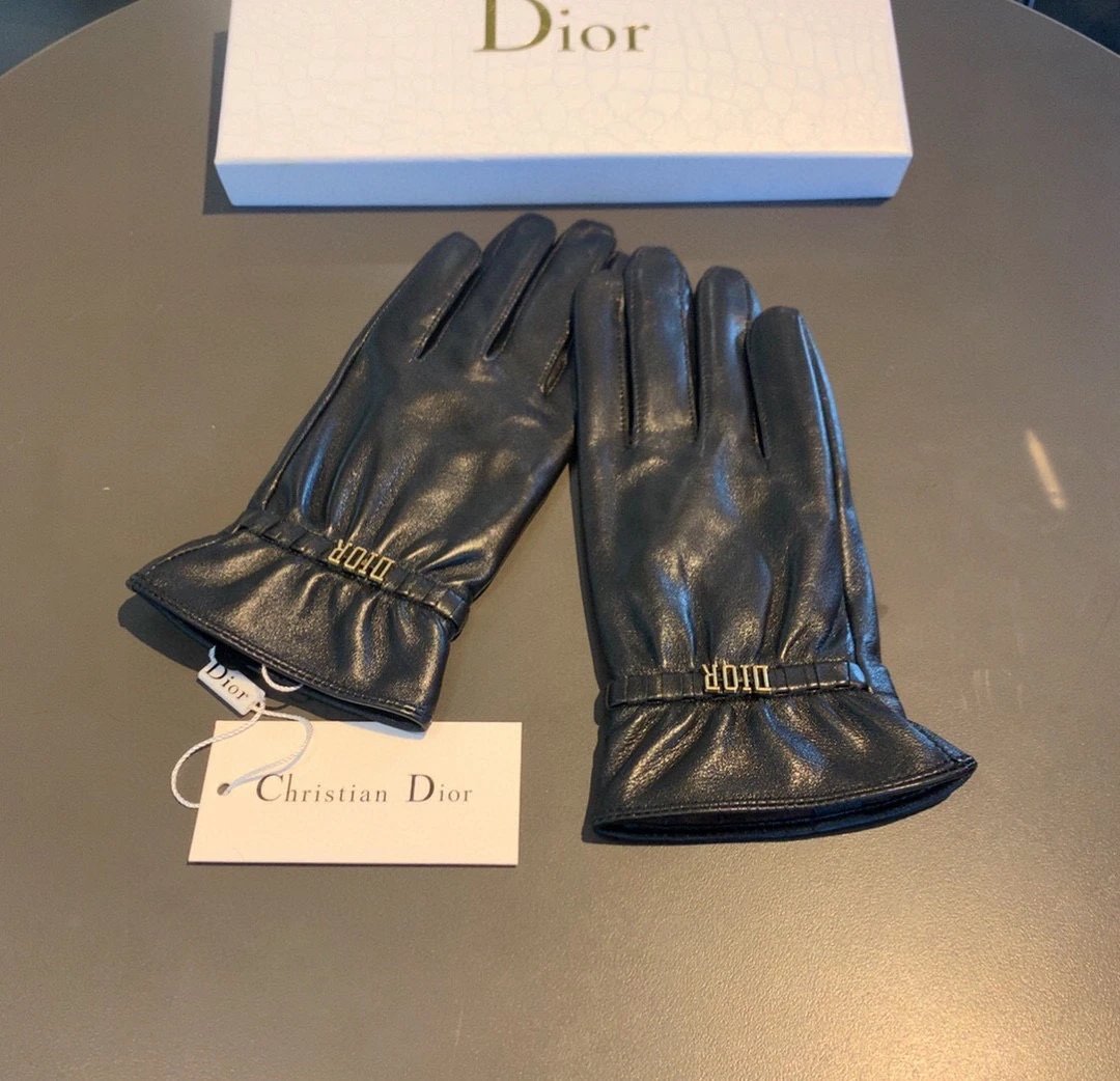 Dior Lambskin Cashmere Gloves Ver.D — Photo 5
