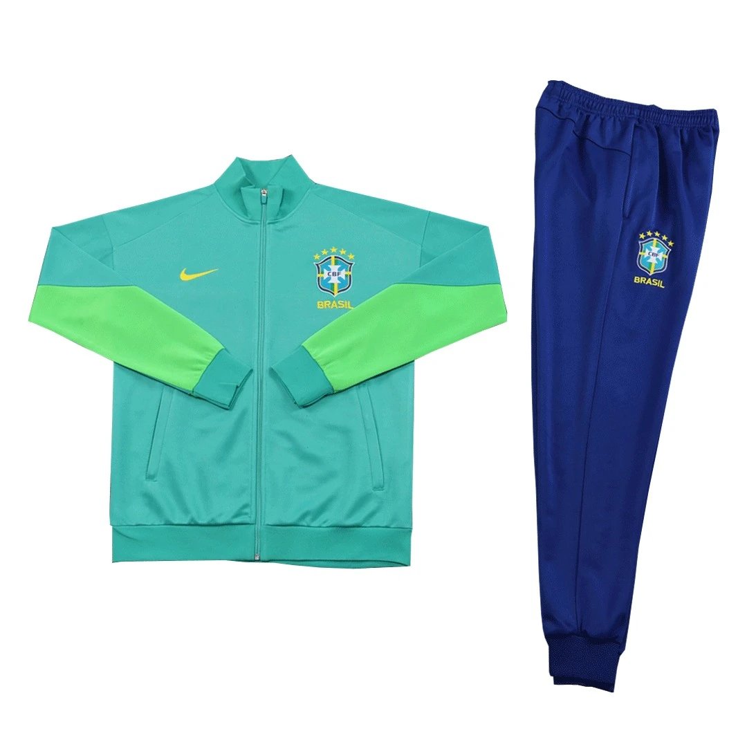 Brazil Jacket Tracksuit 2023 24 Green — photo 7