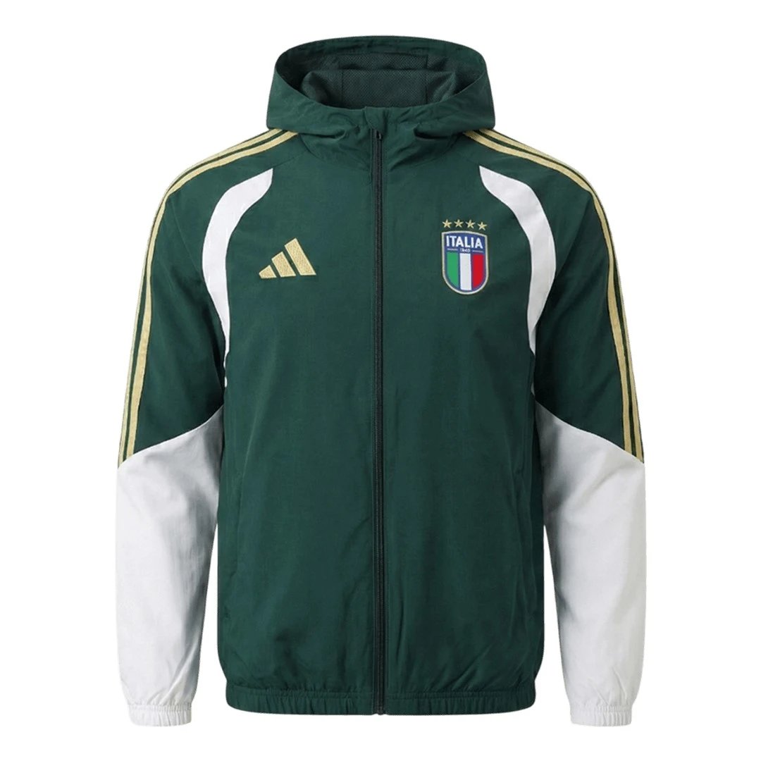 Italy 2026 Hoodie Tracksuit Green — Photo 2