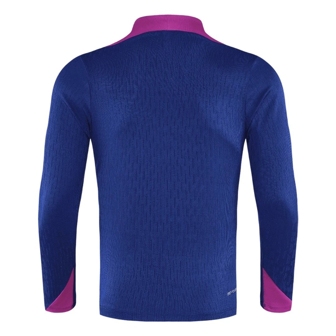 Barcelona 1 4 Zip Tracksuit 2025 26 Navy — photo 4
