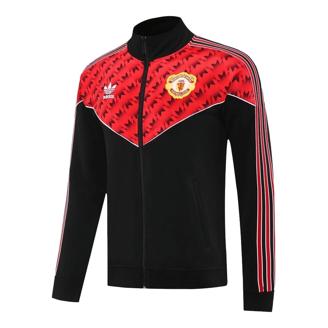 Manchester United 2025 Jacket Tracksuit 26 Red Black — QC