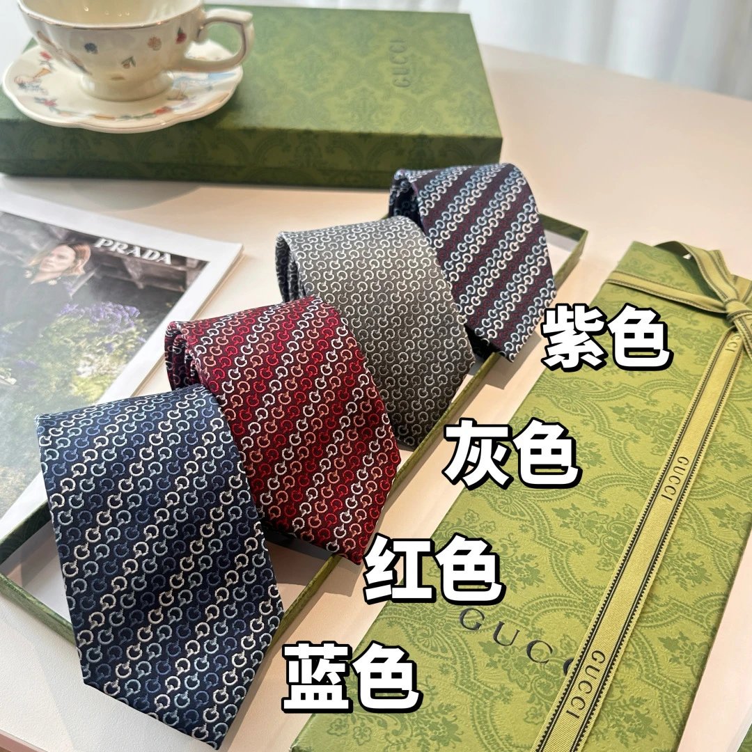 Gucci Silk Tie Ver.C — Zdjęcie 2