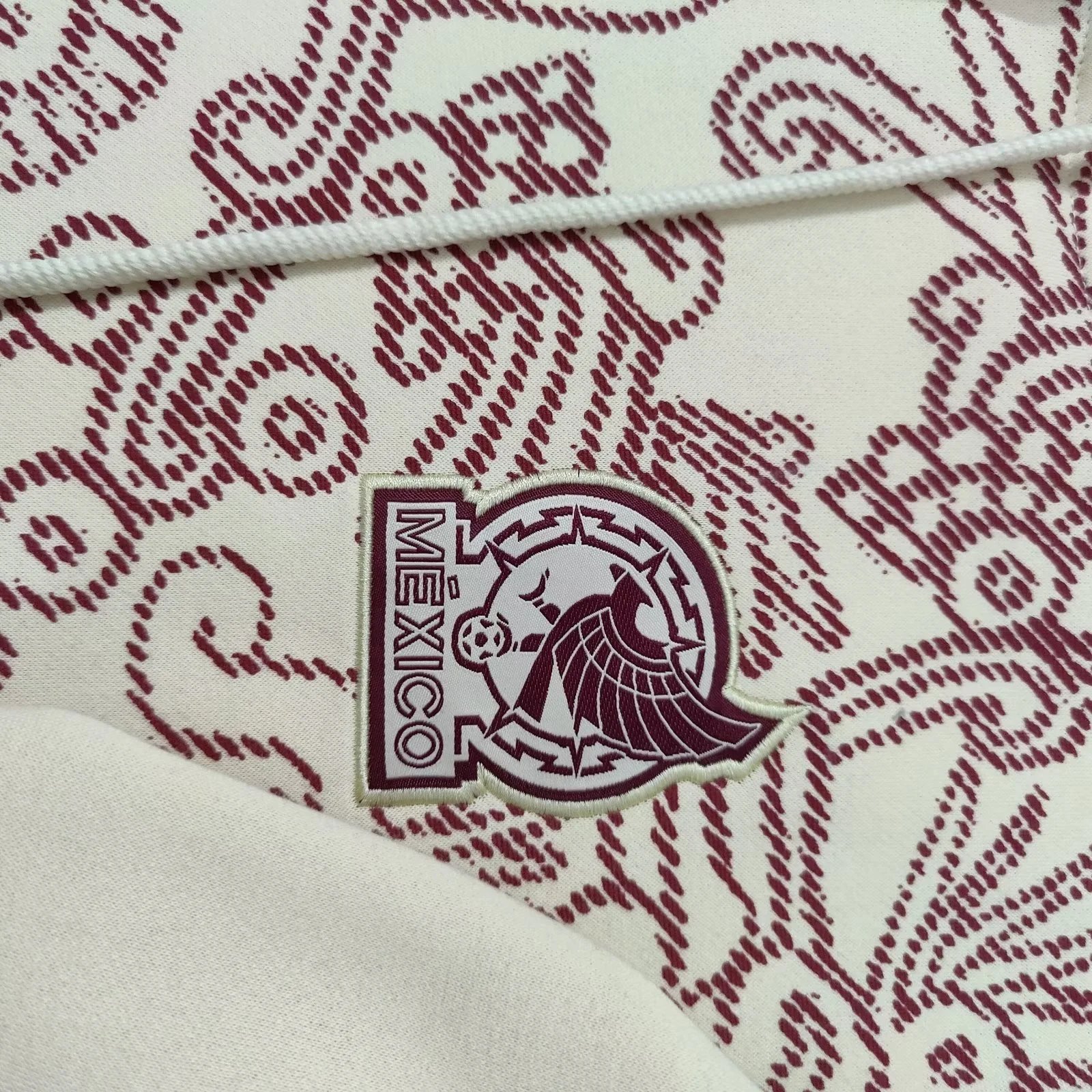 Mexico Sweater Hoodie 2022 Cream — photo 4