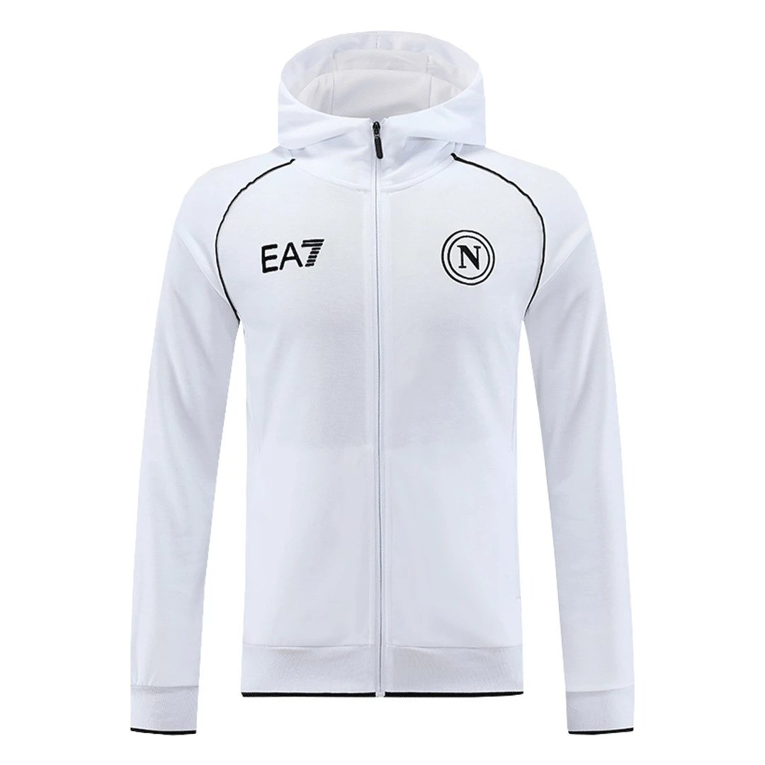 Napoli Hoodie Tracksuit 2023 24 White — photo 5