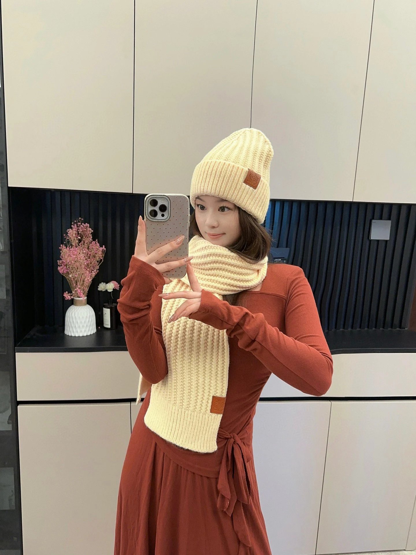 Loewe Scarf & Hat Set Ver.G — QC