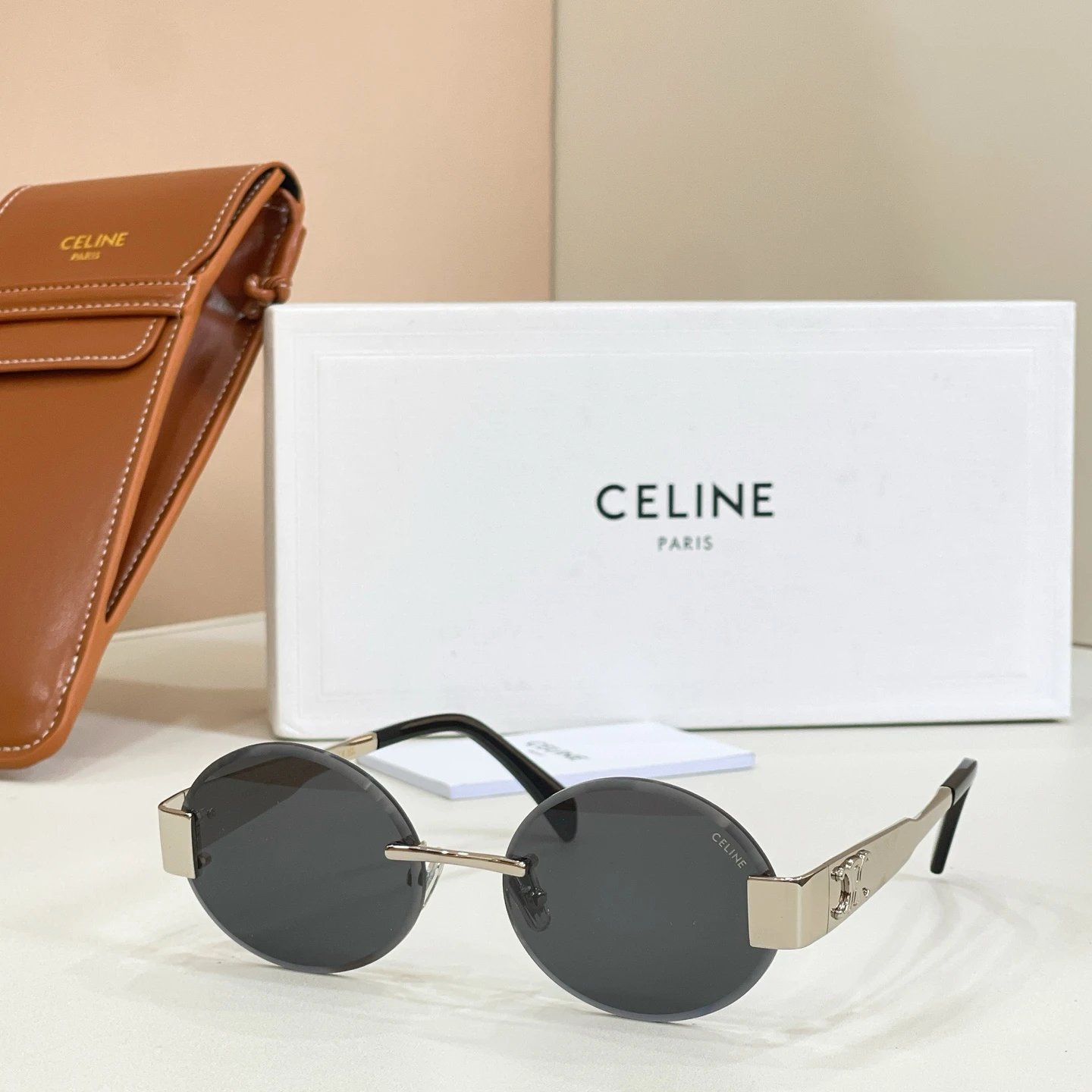 Celine CL42121U Sunglasses 56-17-142 — Zdjęcie 3