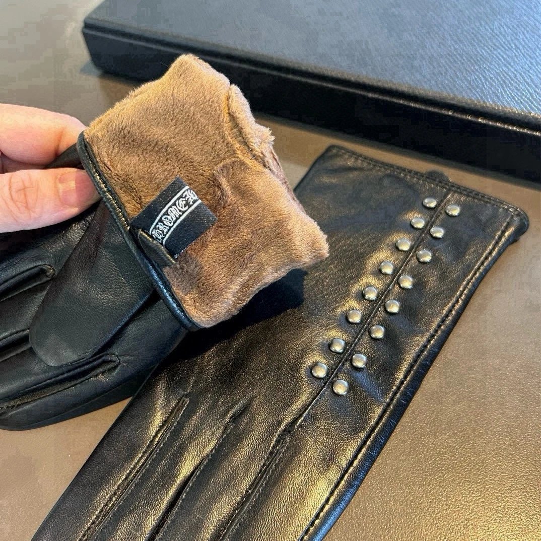 Chrome Hearts Lambskin Cashmere Gloves Ver.D — Photo 8