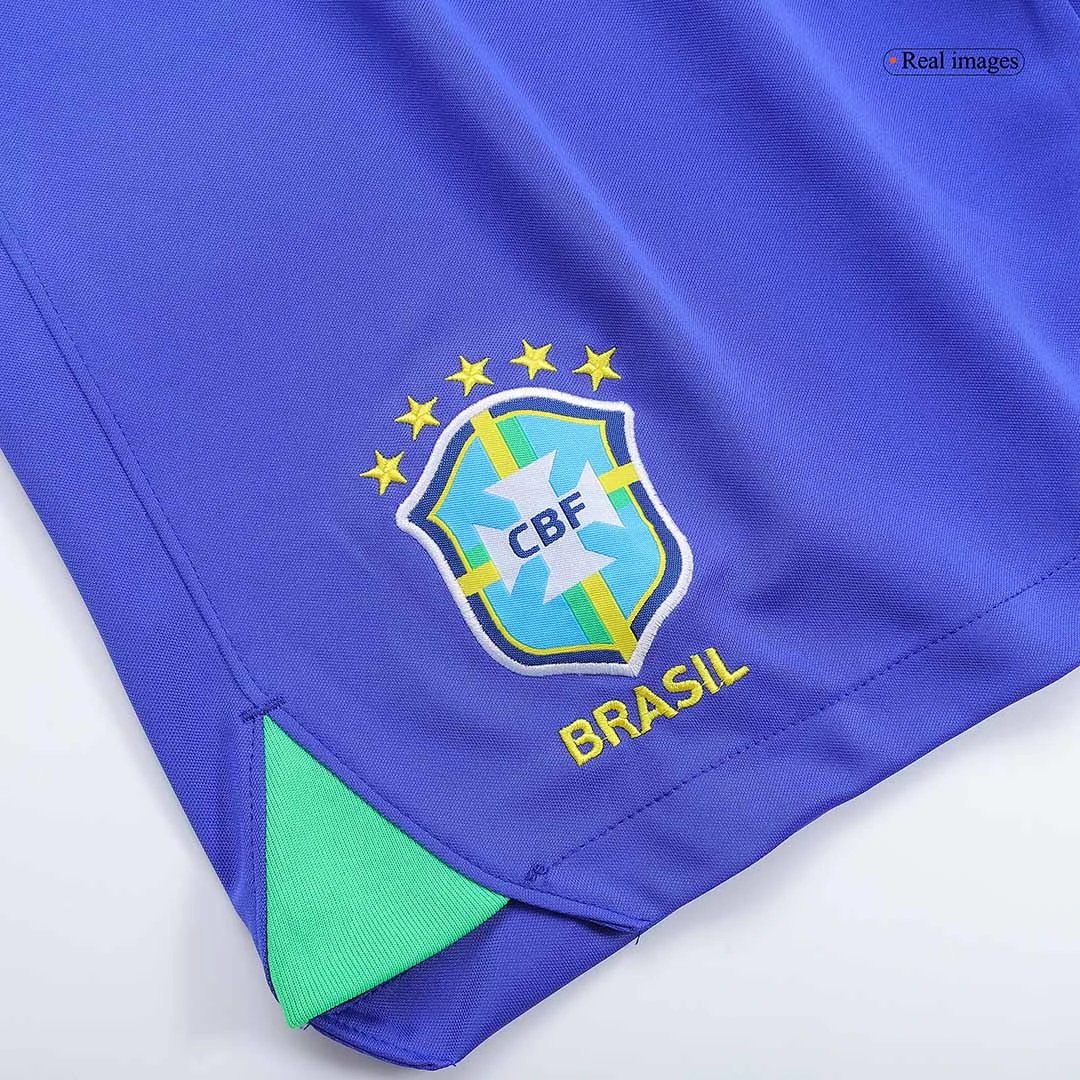 Brazil Home Soccer Shorts 2022 — photo 9