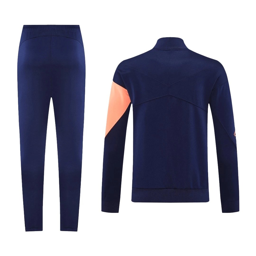 Barcelona 2025 Jacket Tracksuit 26 Navy Orange — QC