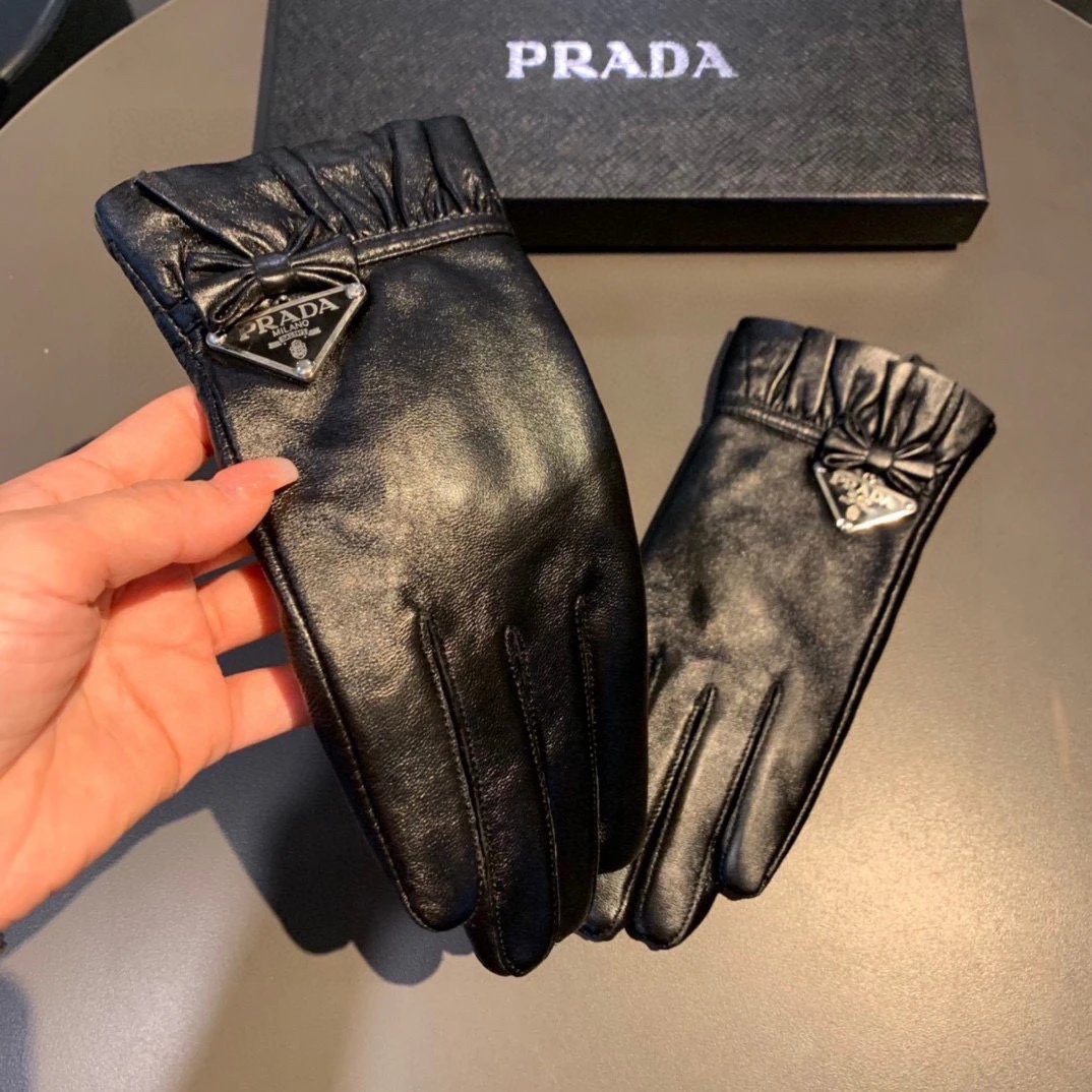 Prada Lambskin Cashmere Gloves Ver.B — Photo 6