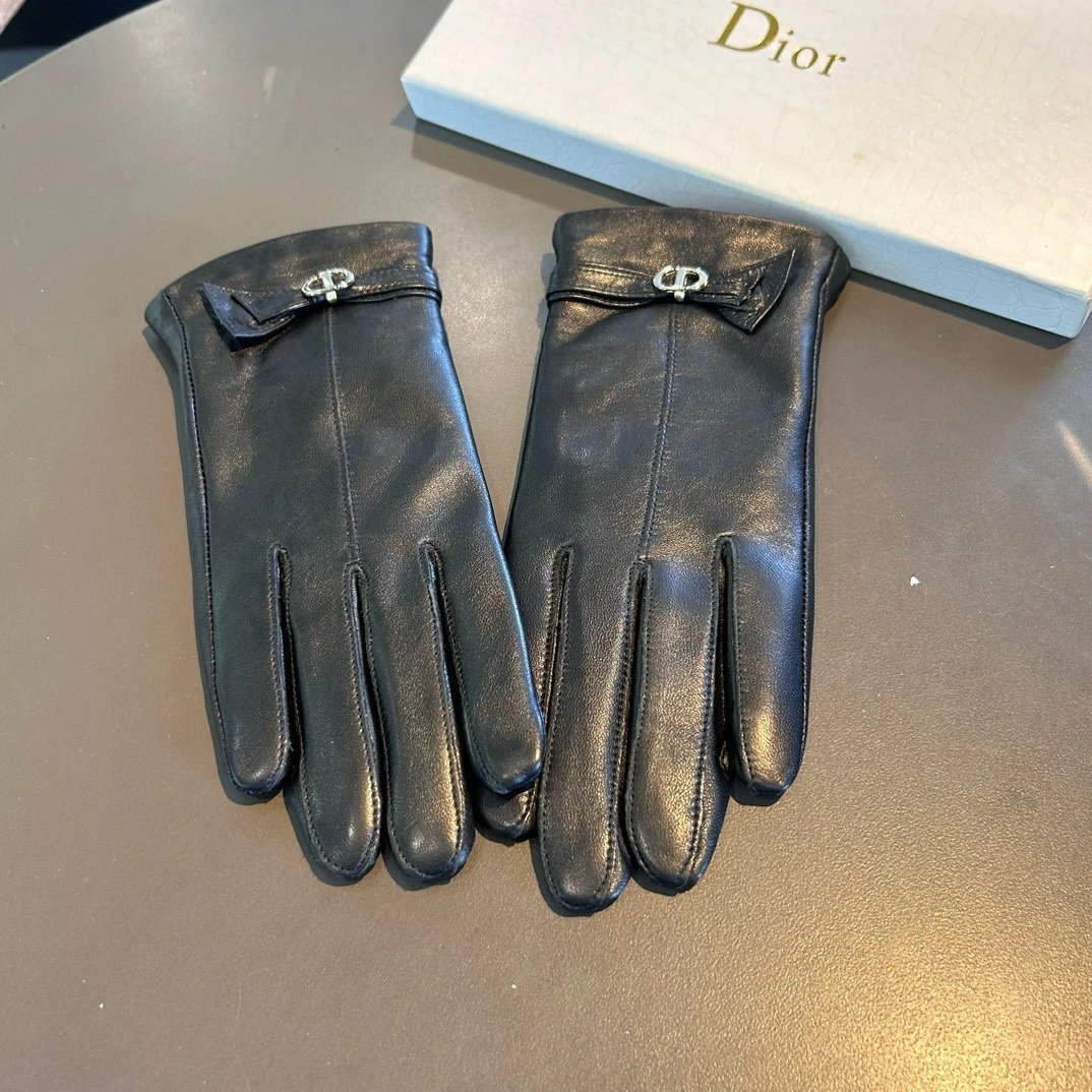 Dior Lambskin Cashmere Gloves Ver.E — Photo 8