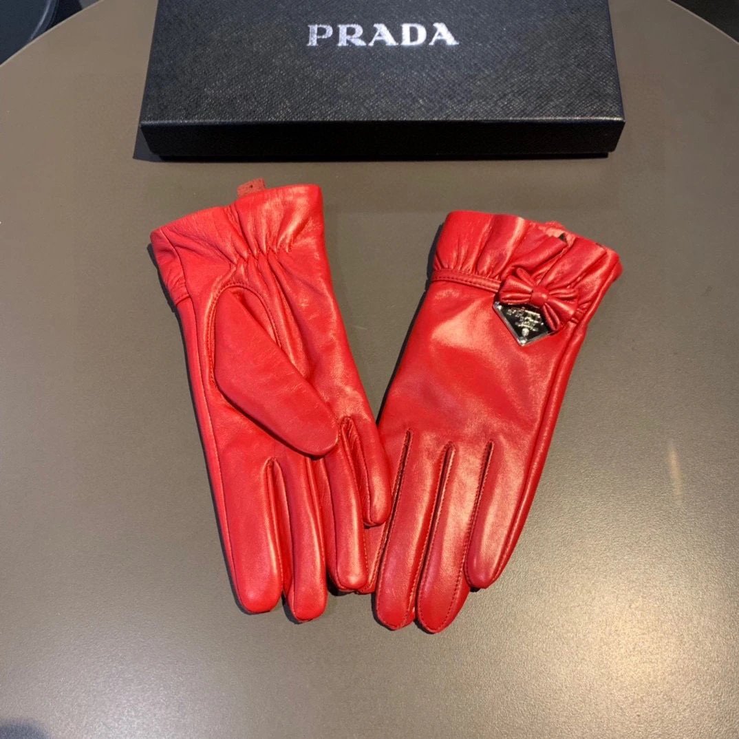 Prada Lambskin Cashmere Gloves Ver.C — QC