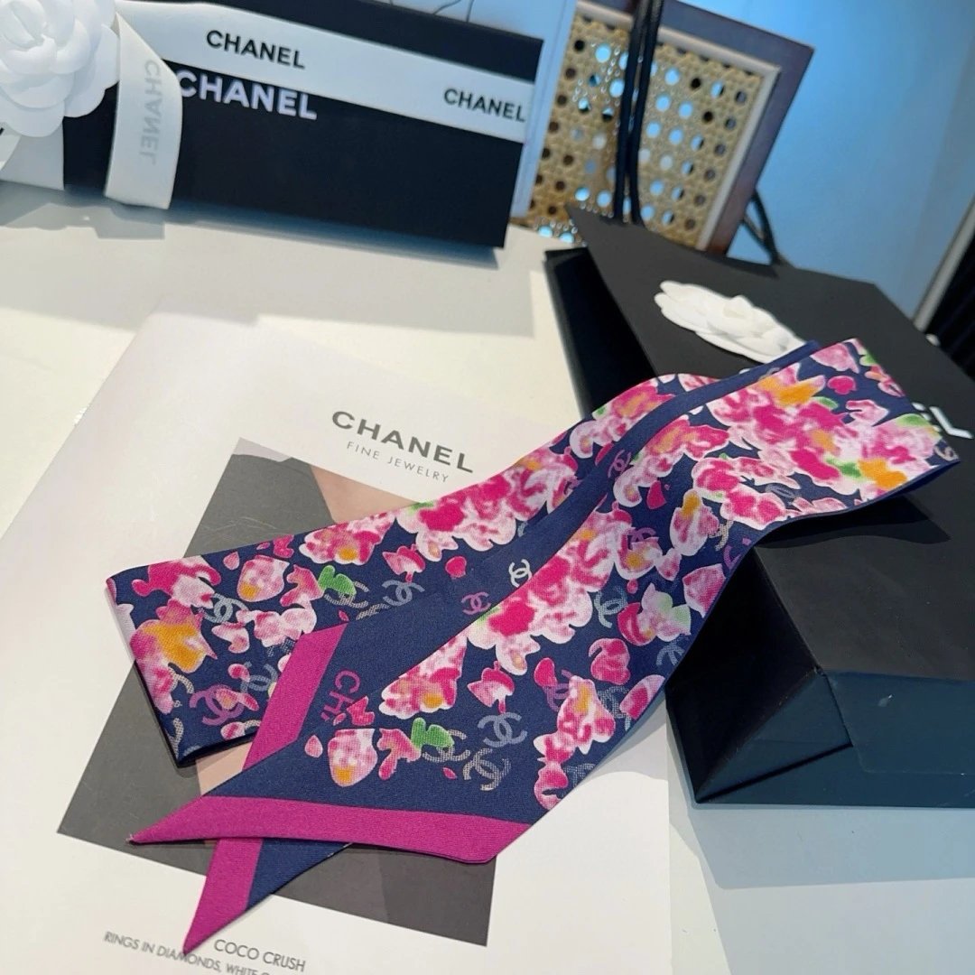 Chanel Silk Hair Ribbon Ver.B — QC