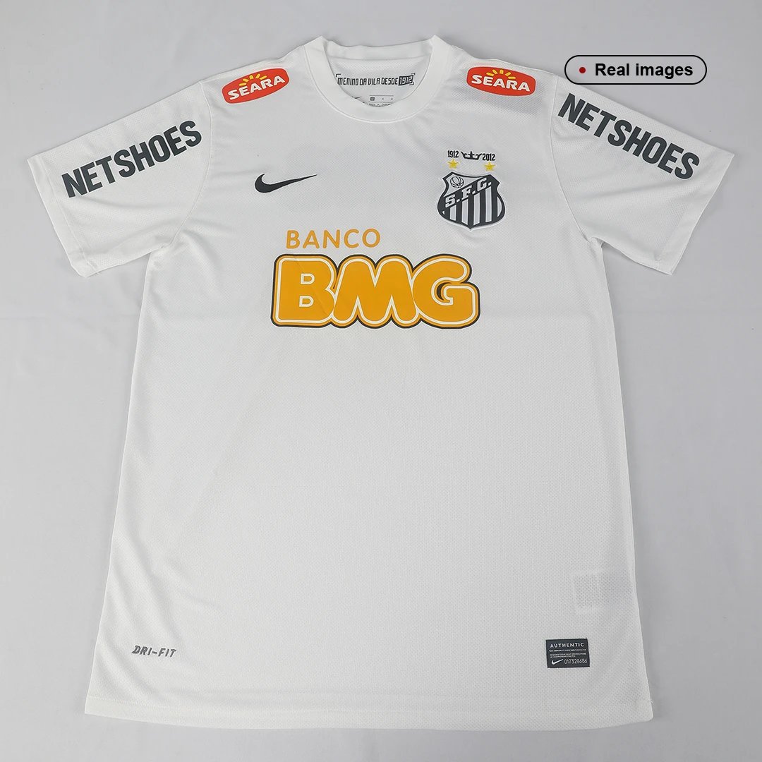 Santos 2012 Neymar Jr 11 FC Retro Home Jersey — Photo 11